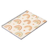 Boho Rainbow Spiral Notebook Notitieboek (Linkerzijde)