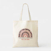Boho Rainbow Teacher Appreciation Tote Bag (Achterkant)