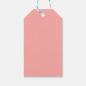 Boho Rainbow Waterverf Birthday Favor Dank je Cadeaulabel (Achterkant)