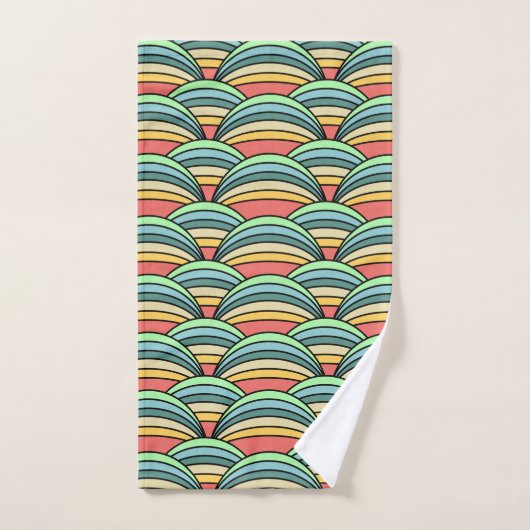 Boho Rainbows Bad Handdoek (Handdoek)
