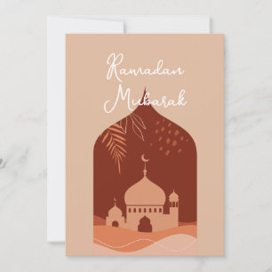 Boho Ramadan Mubarak Kaart