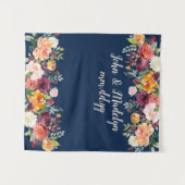 Boho Reception Foto Booth Wandkleed (Voorkant (horizontaal))