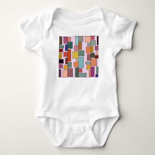 Boho Rechthoeken Romper (Voorkant)