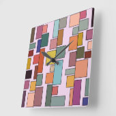 Boho Rechthoeken Vierkante Klok (Hoek)