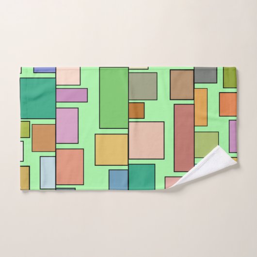 Boho Rectangles (Serviette à main)