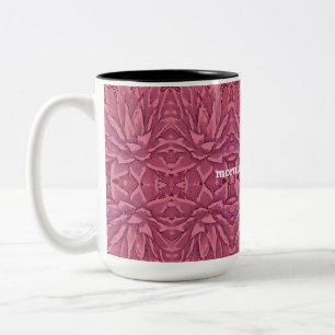 Boho Red Agave Affirmations Mug