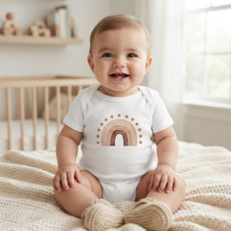 Boho Regenboog Baby Body Romper
