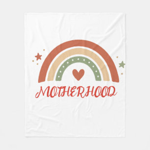 Boho Regenboog Babydeken Terracotta Aangepaste Naa Fleece Deken