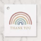 Boho Regenboog Bedankjes Labels (Voorkant)