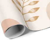 Boho Regenboog Botanisch  Cadeaupapier (Rol Hoek)