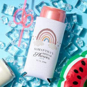 Boho Regenboog Chic Waterverf Bruiloftsborrel