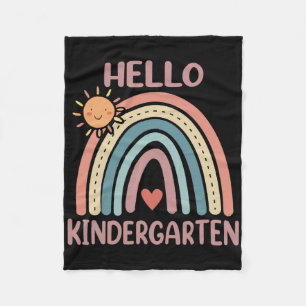 Boho Regenboog Hart Voor Leraren Vrouwen Hallo Kle Fleece Deken