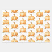 Boho regenboog Herfst pompoen Baby shower Inpakpapier Vel (Voorkant 2)