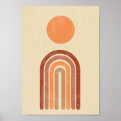 Boho Regenboog Kinderkamer Print Kinderkamer Poste (Voorkant)