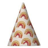 Boho regenboog verjaardag feesthoedjes (Rechts)