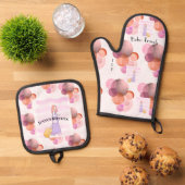 Boho Reizen Ovenwant & Pannenlap Set (Top down)