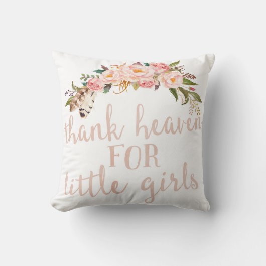 Boho remercient le ciel du coussin de crèche de (Recto)