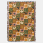 Boho Retro Hemelse Zon Maan Deken (Voorkant Verticaal)