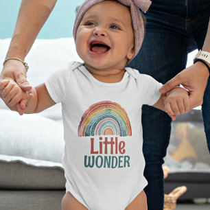 Boho Retro Kleuren Rainbow Little Wonder Romper