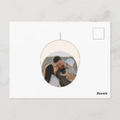 Boho Retro Merry en Bright Briefkaart (Achterkant)