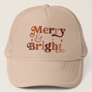 Boho Retro Merry en Bright Trucker Pet