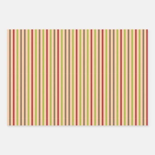 Boho Retro Modern Grafisch Inpakpapier Vel (Voorkant 2)