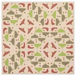 Boho Retro Modern Grafisch Stof