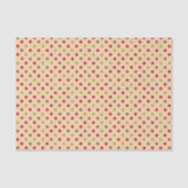 Boho Retro Modern Stippen Tissuepapier (Voorkant)