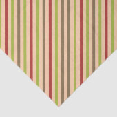Boho Retro Modern Stripe-weefselpapier Tissuepapier (Detail)
