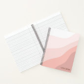 Boho Retro ontworpen spiraal Notitieboek (Binnen)