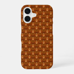 Boho Retro Patroon in 70s Stijl iPhone 16 Hoesje
