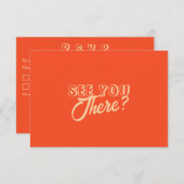 Boho Retro Rustieke Westerne bruiloft RSVP Kaartje (Voorkant / Achterkant)