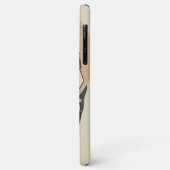 Boho retro stert lange haarhalve maan Case-Mate iPhone case (Achterkant/links)