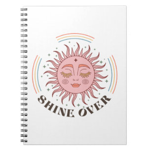 Boho Retro Sun Shine Notitieboek