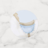 Boho  Rocking Horse Cowboy Baby shower Confetti (Kleine voorkant)