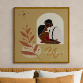 Boho Romance Ik verdien het om geliefd te zijn Poster