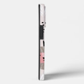 Boho rose tendance Lion moderne Tough Coque (Verso / Droite)