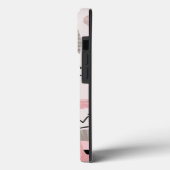 Boho rose tendance Lion moderne Tough Coque (Verso / Gauche)