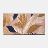 Boho rose vif Feuilles Collection moderne (Recto)