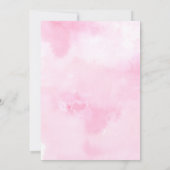 Boho Roses Hydrangeas Floral Wedding Invitations (Dos)