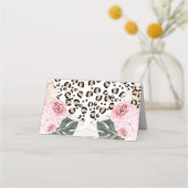 Boho roze bloementwee wilde safari behandelen tas  (Achterkant)