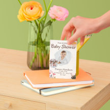 Boho Roze en Witte Waterverf Baby shower