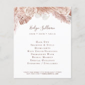 Boho rozen flyer (Voorkant)