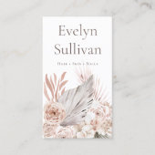 Boho Rozen Visitekaartje (Voorkant)