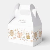 Boho Rustic Babykleding Baby shower Bedankdoosjes (Voorkant Zijde)