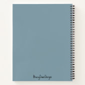 Boho Rustic Farm Illustré Carnet de poulets (Dos)