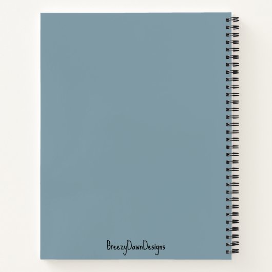 Boho Rustic Farm Illustré Carnet de poulets (Dos)