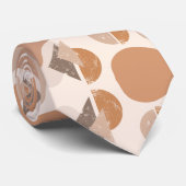 Boho Rustieke esthetische Abstract Stropdas (Opgerold)