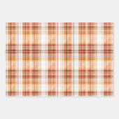  Boho rustieke geruite boerderij Lux Christmas Inpakpapier Vel (Voorkant)