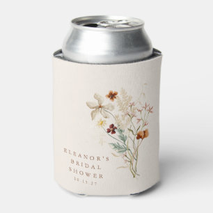 Boho Rustieke Weide Bloemen Bloemstuk Bruidsdouche Blikjeskoeler